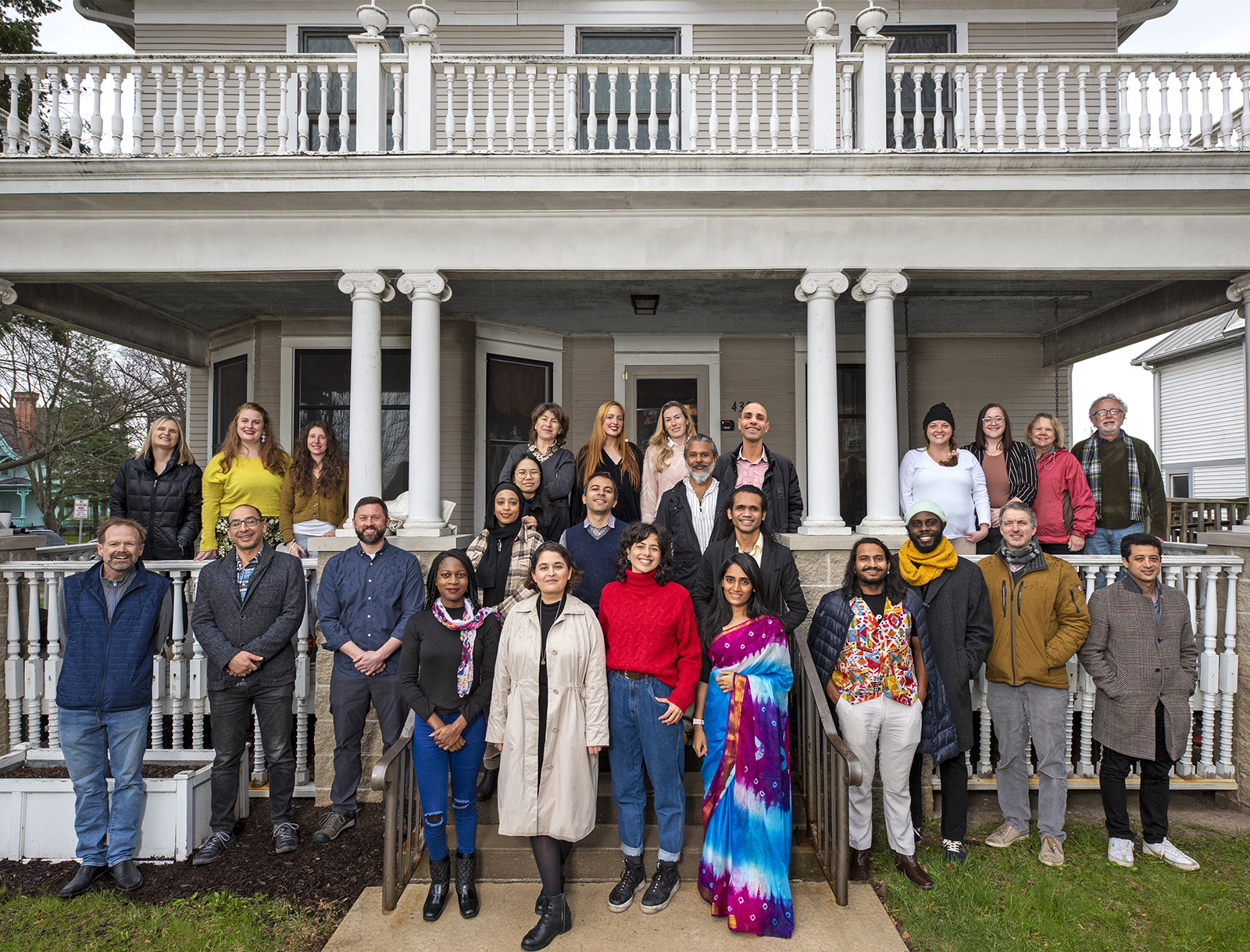 Group photo from the IWP's Spring 2022 Residency Program 