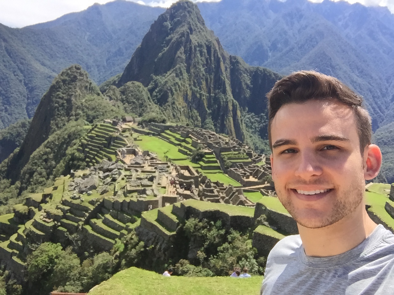 Emiliano Valle visits Machu Picchu, a 15th-century Inca citadel located in southern Peru.
