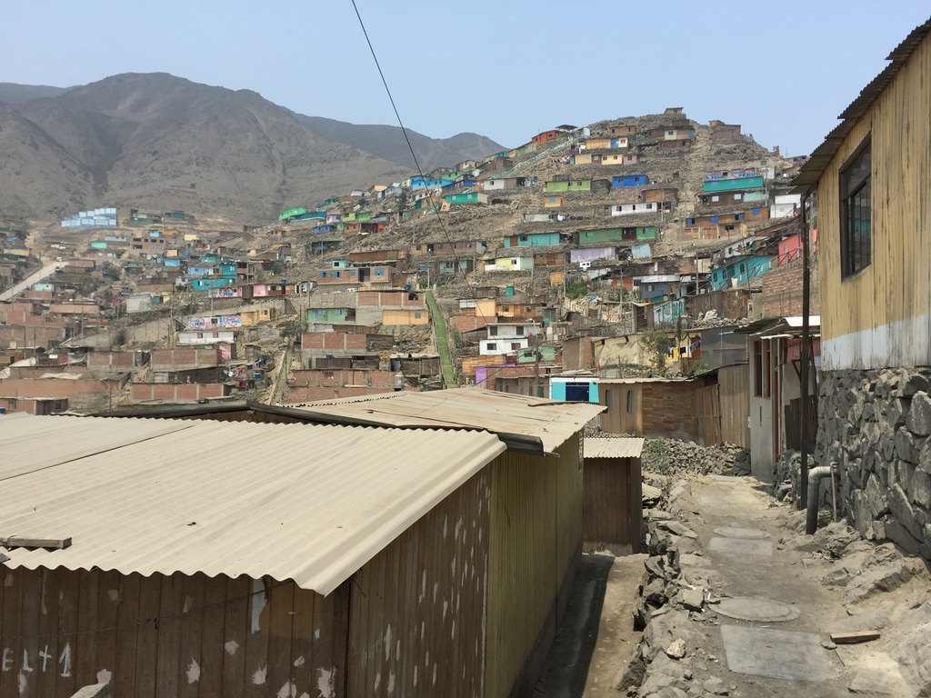Pictured is Carabayllo - a district of Lima, Peru, where Partners in Health work.